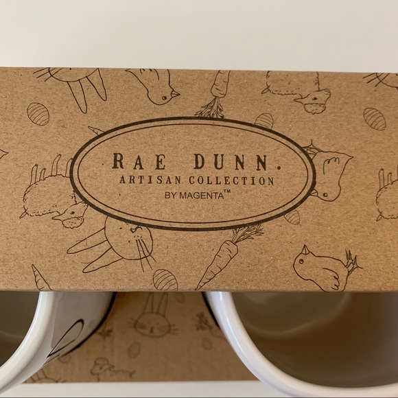 Rae Dunn GOOD EGG BAD EGG Easter Spring Mug Set - Picture 4 of 4